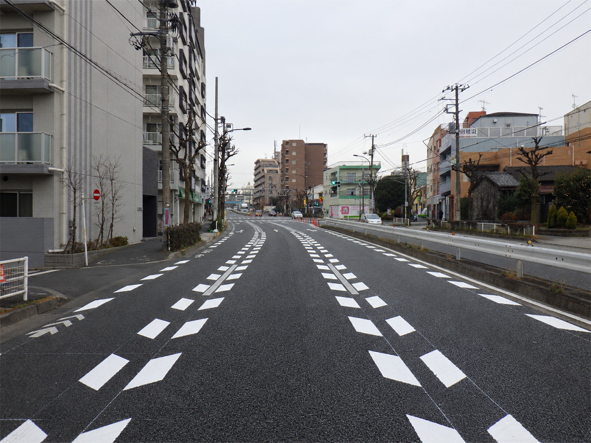 区画線